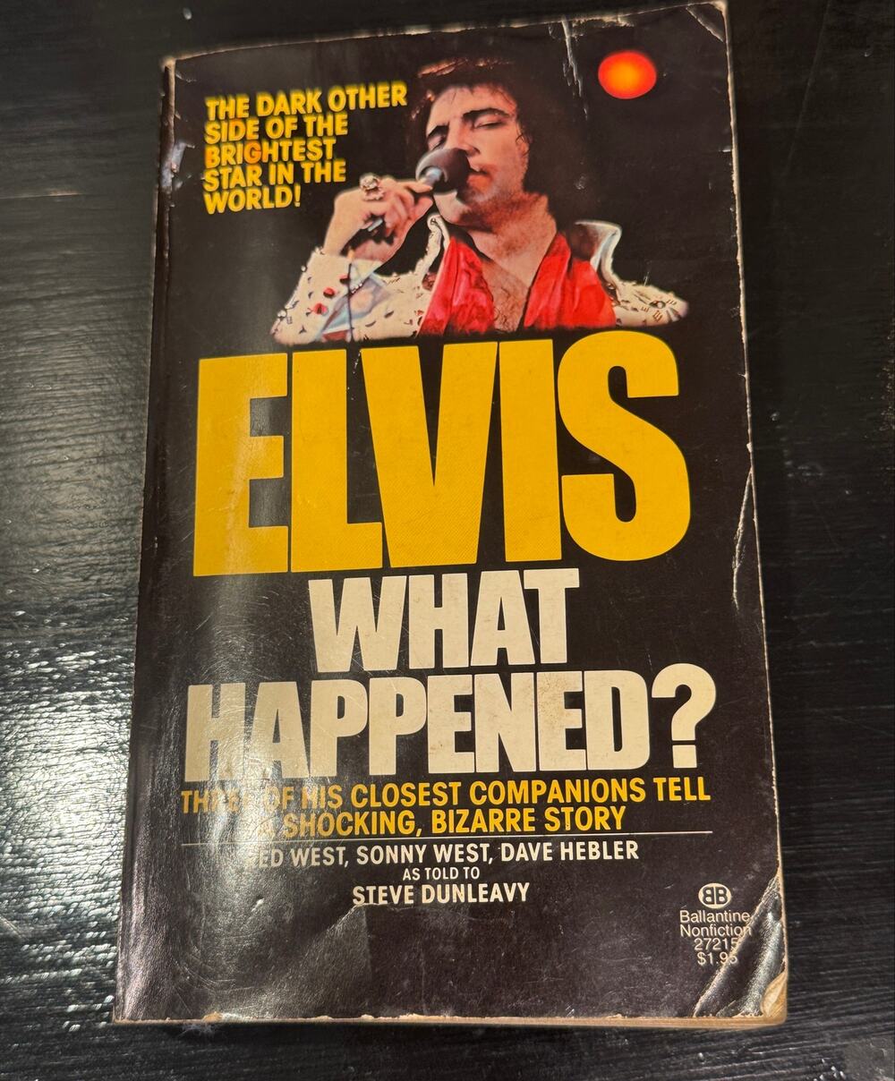 Elvis What Happened? Steve Dunleavy 1977 Print 1st Edition Paperback